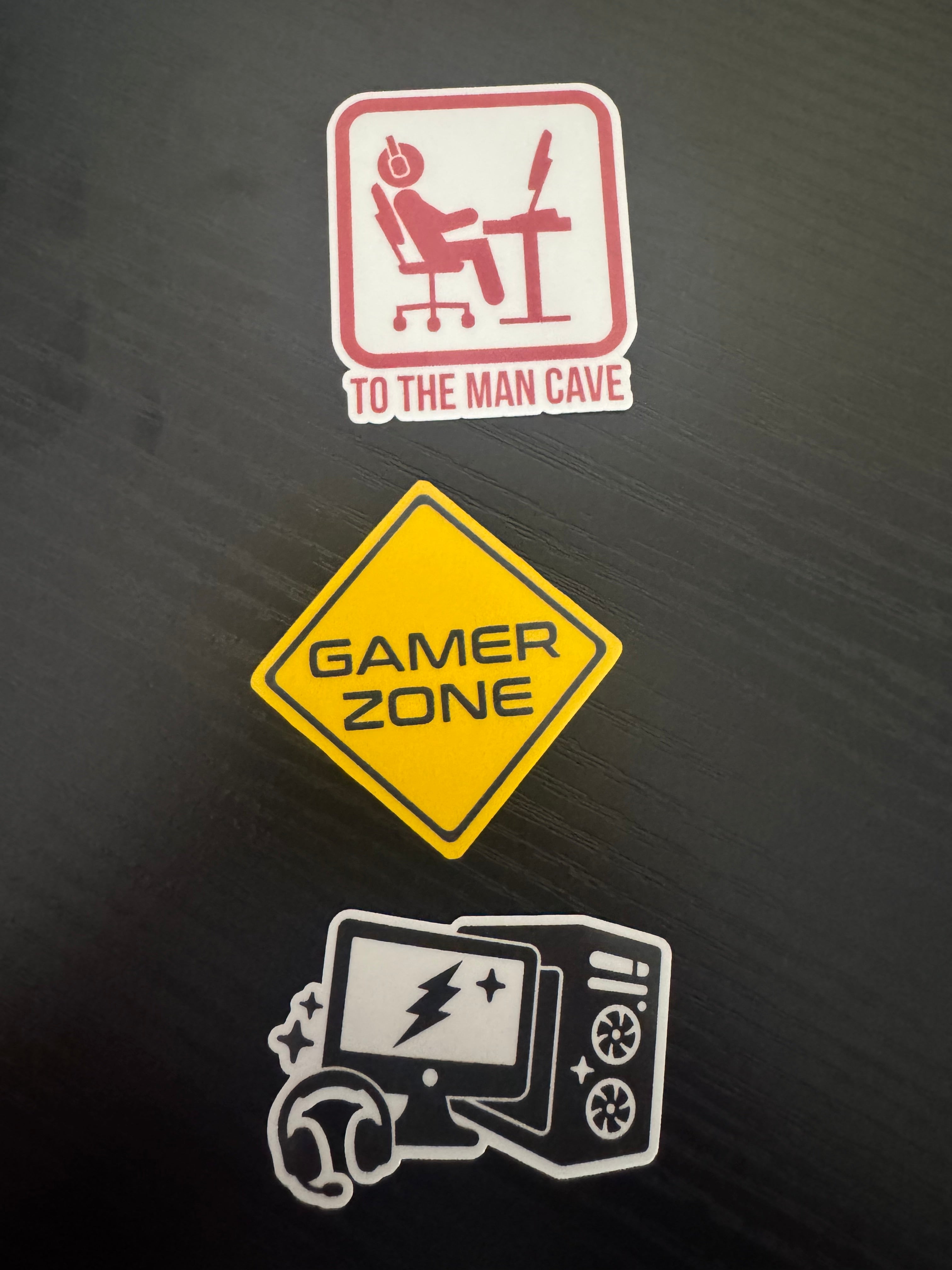 2" Gaming Sticker Pack