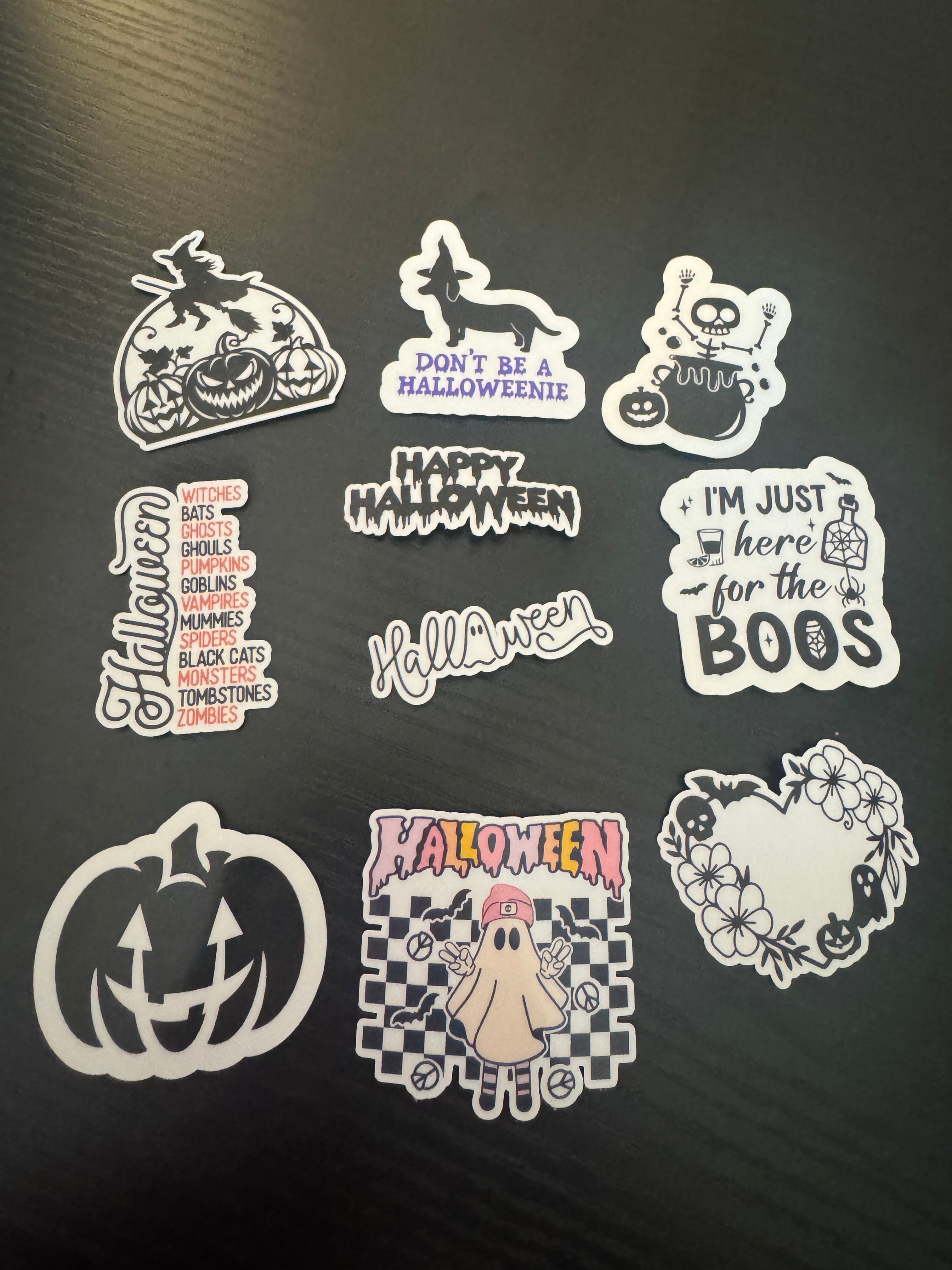 2" Halloween Sticker Pack