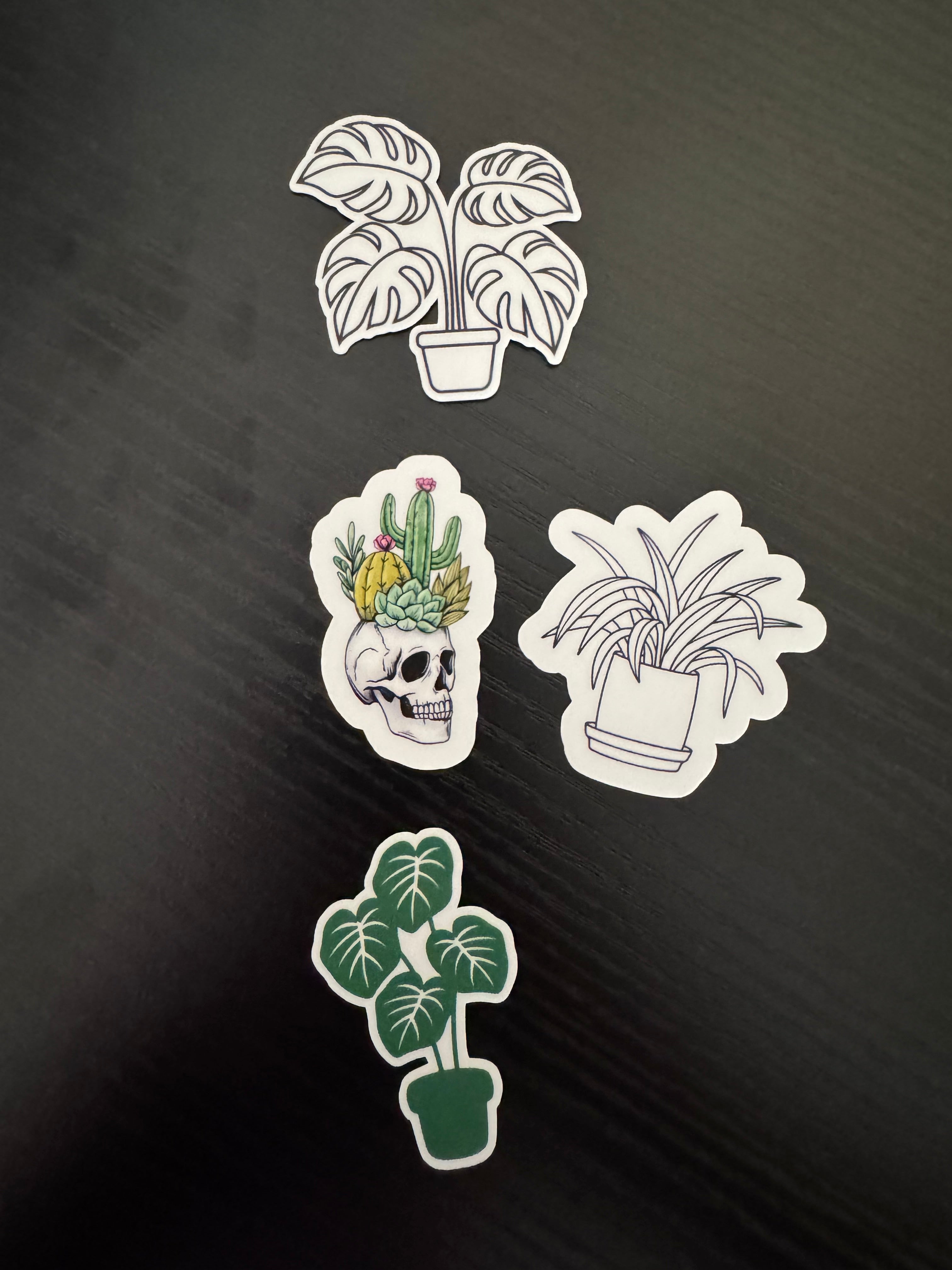 2" Plant Sticker Pack