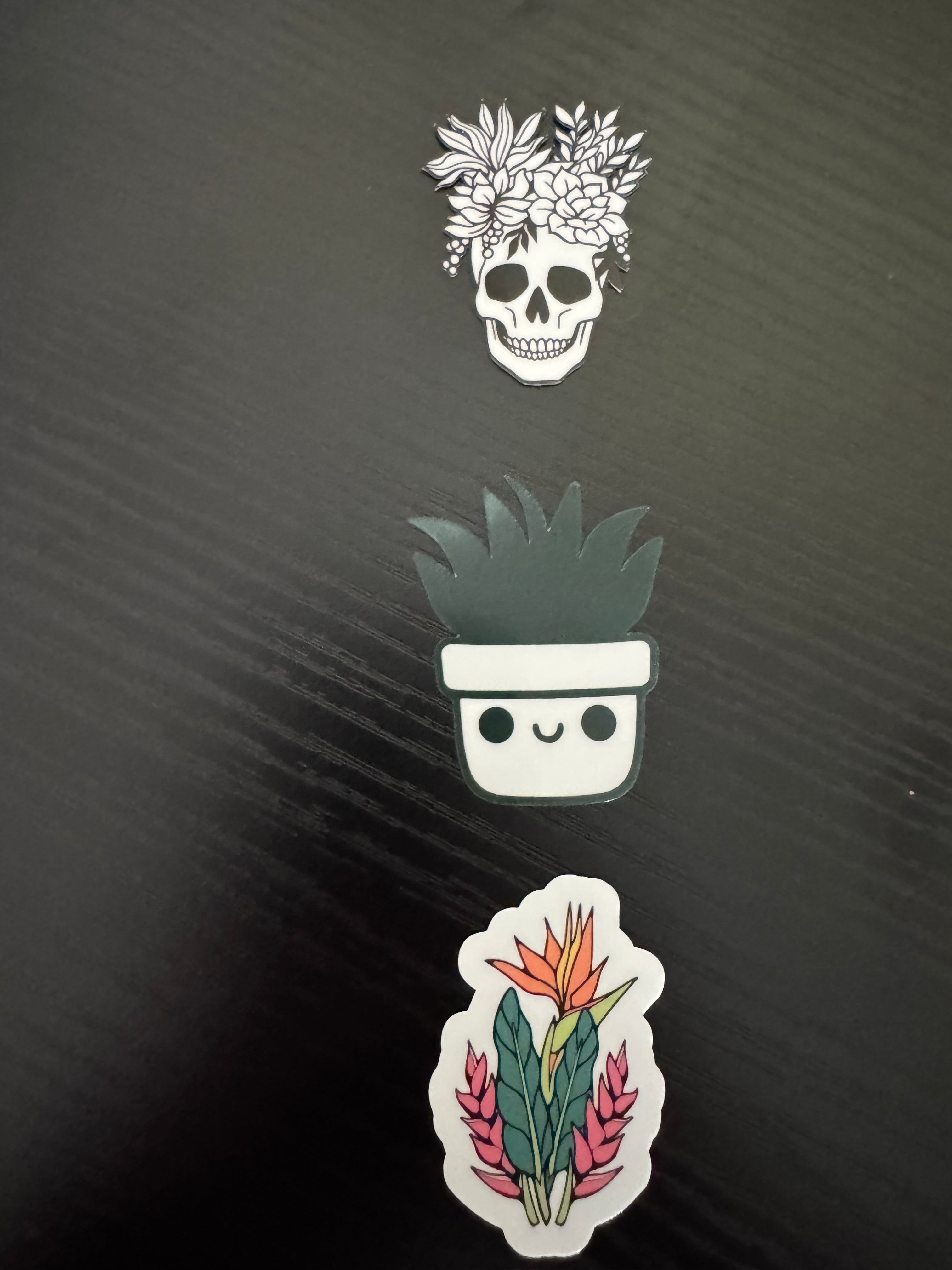 2" Plant Sticker Pack