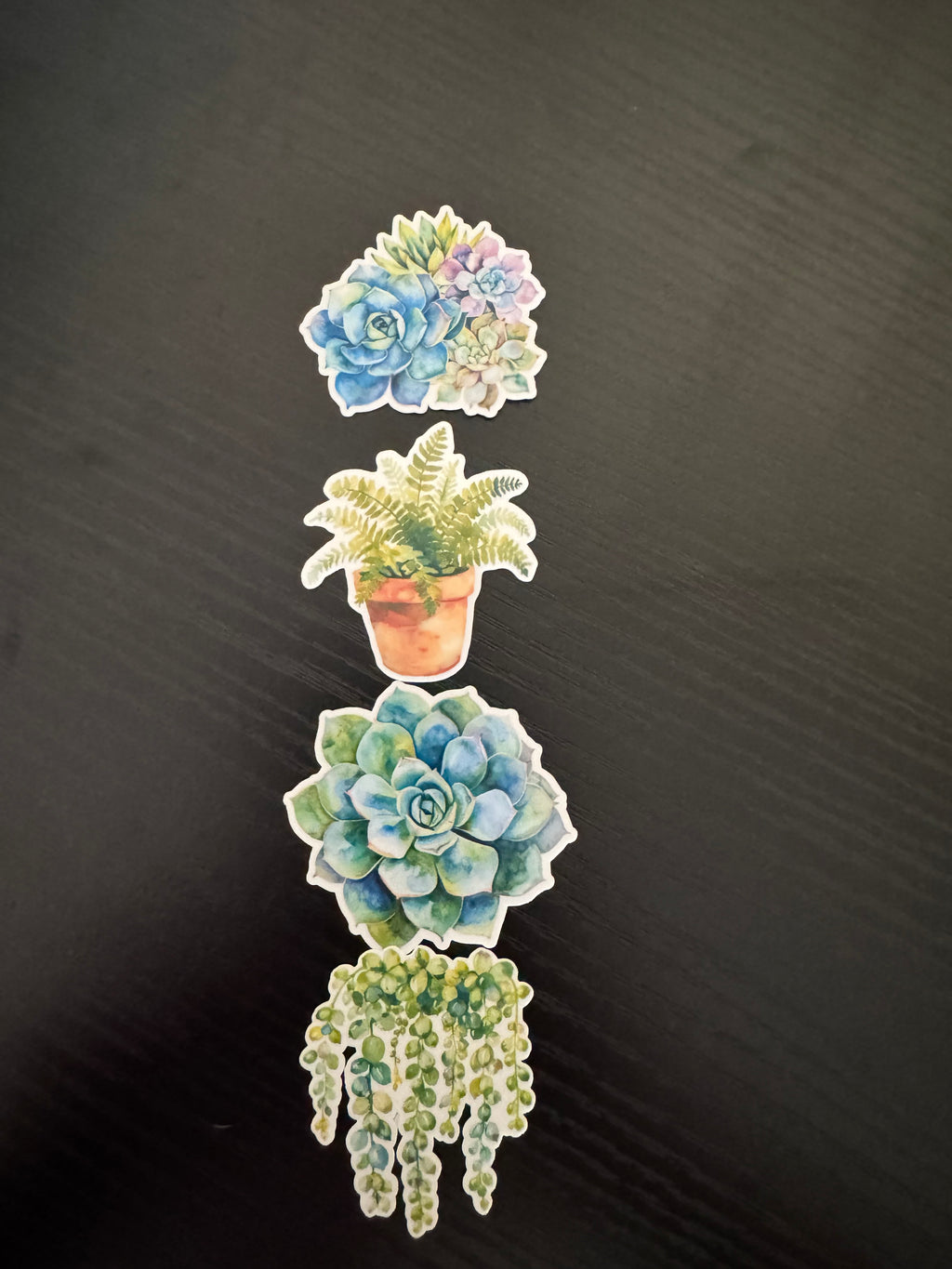 2" Watercolor Plant Sticker Pack